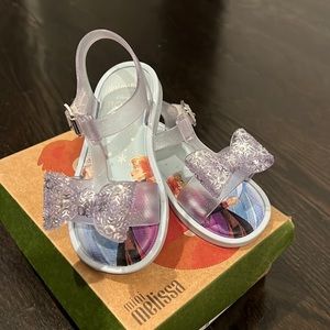 Mini Melissa Disney Frozen Sandals - Size 8